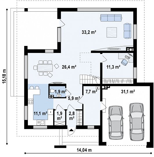 Tipski načrti za stanovanjske hiše